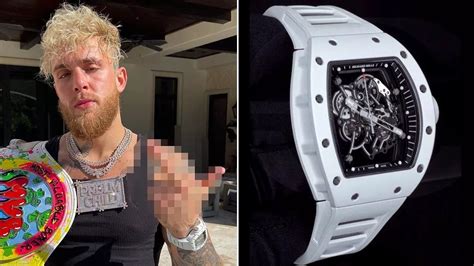 jake paul fake richard mille|Jake Paul Roasted For Wearing ‘Fake’ $400,000 .